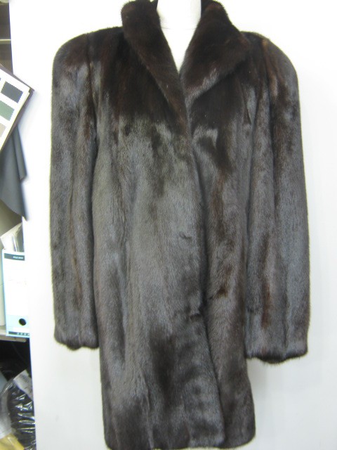 ミンク ファー コート ダーク : エルベートブルーレーベル - 通販