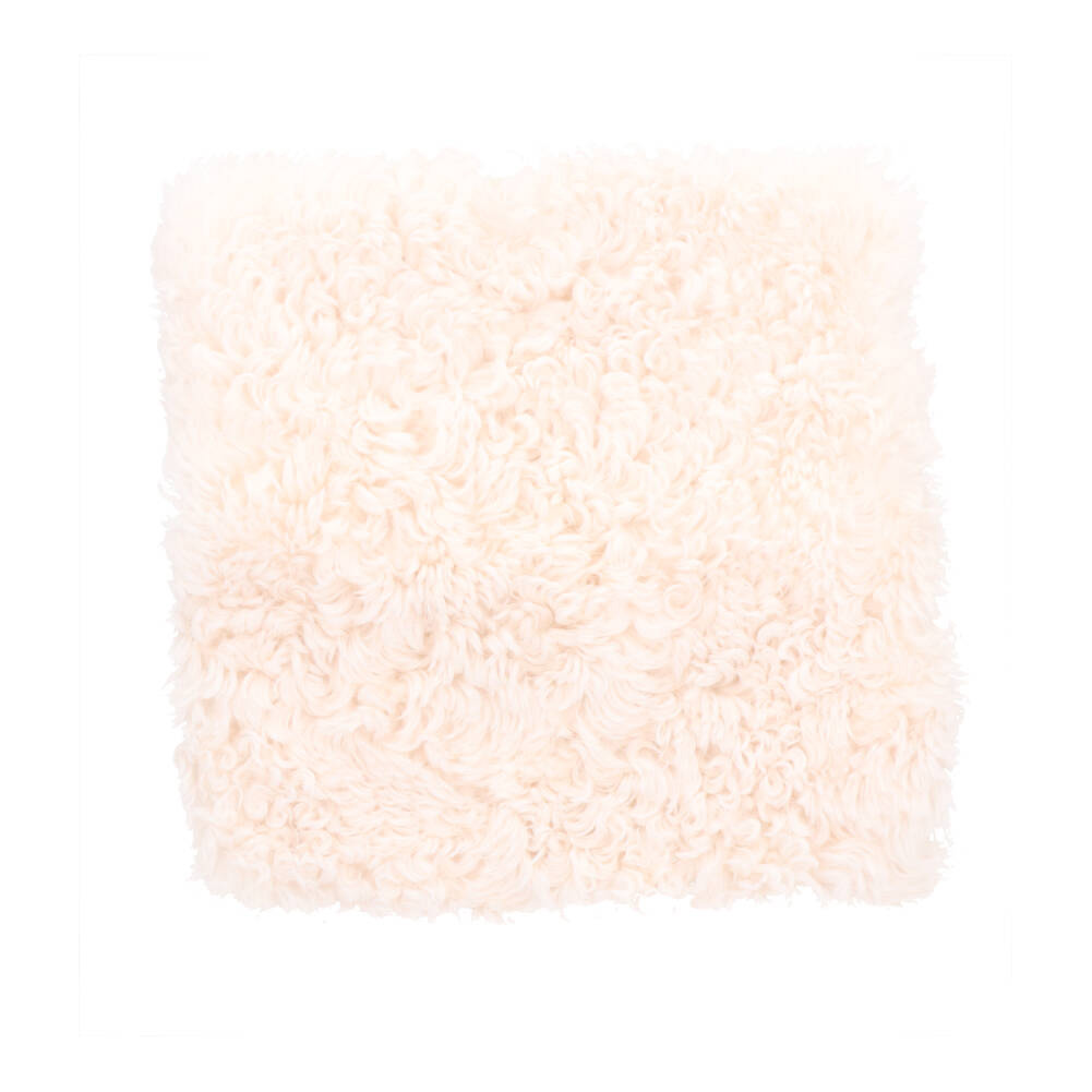 お買い得！チベットラムファークッションカバー45x45cm