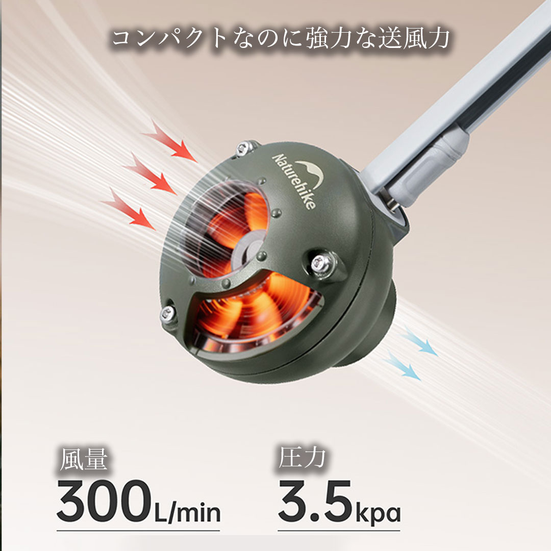NatureHike（ネイチャーハイク） 爆買電動エアポンプ Wind-nano