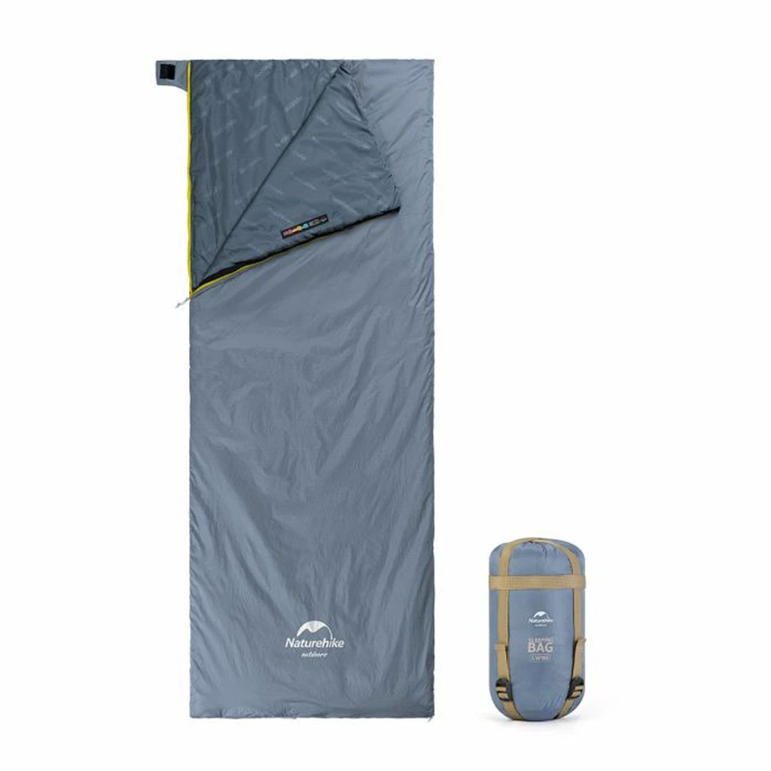 Naturehike 　封筒型シュラフ　グレー　寝袋　PS300 Naturehike 寝袋 シュラフ 封筒型 春夏秋用 1人用 連結可能 快適