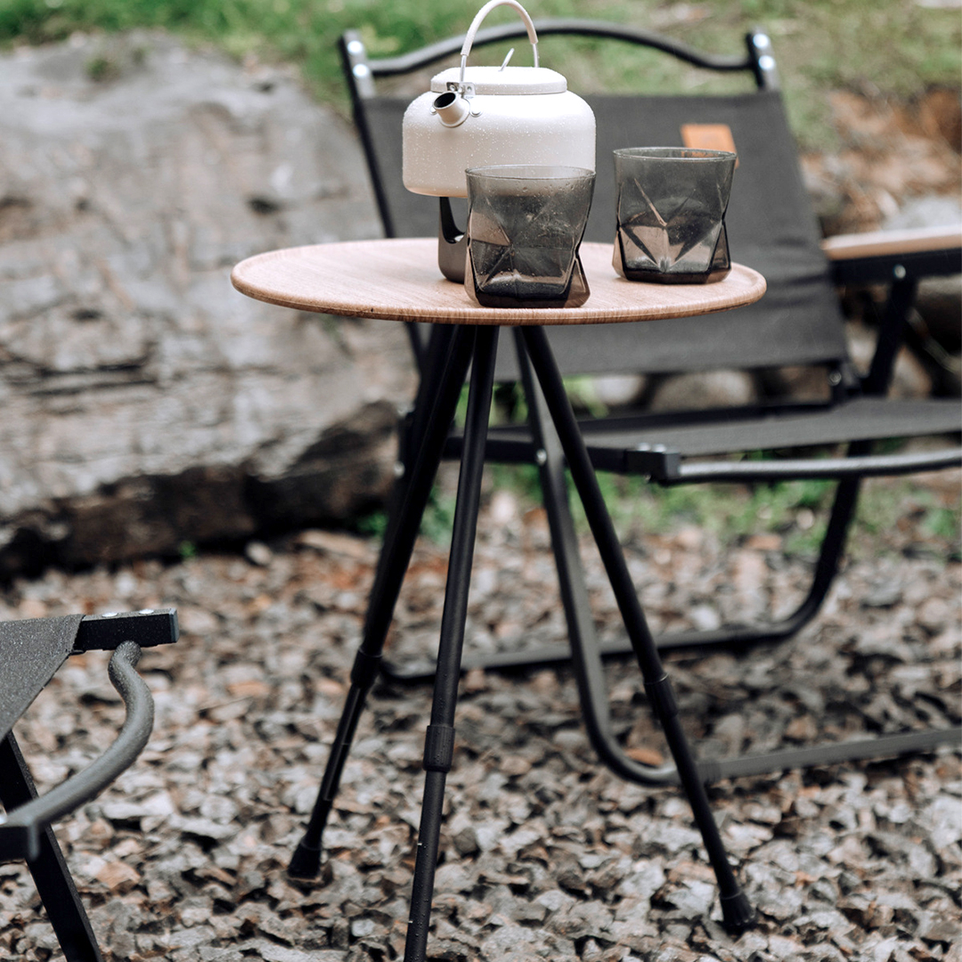 SWAG GEAR リフトアップサイドテーブルBlack高さ可変 昇降式 サイド