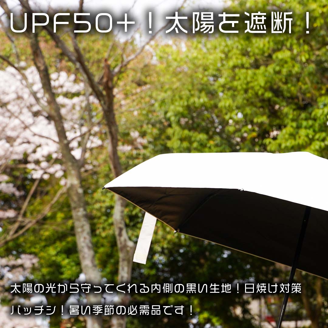 SWAG GEAR 爆買日傘 折りたたみ スマホサイズ ナノブレラ UPF50+ 遮光