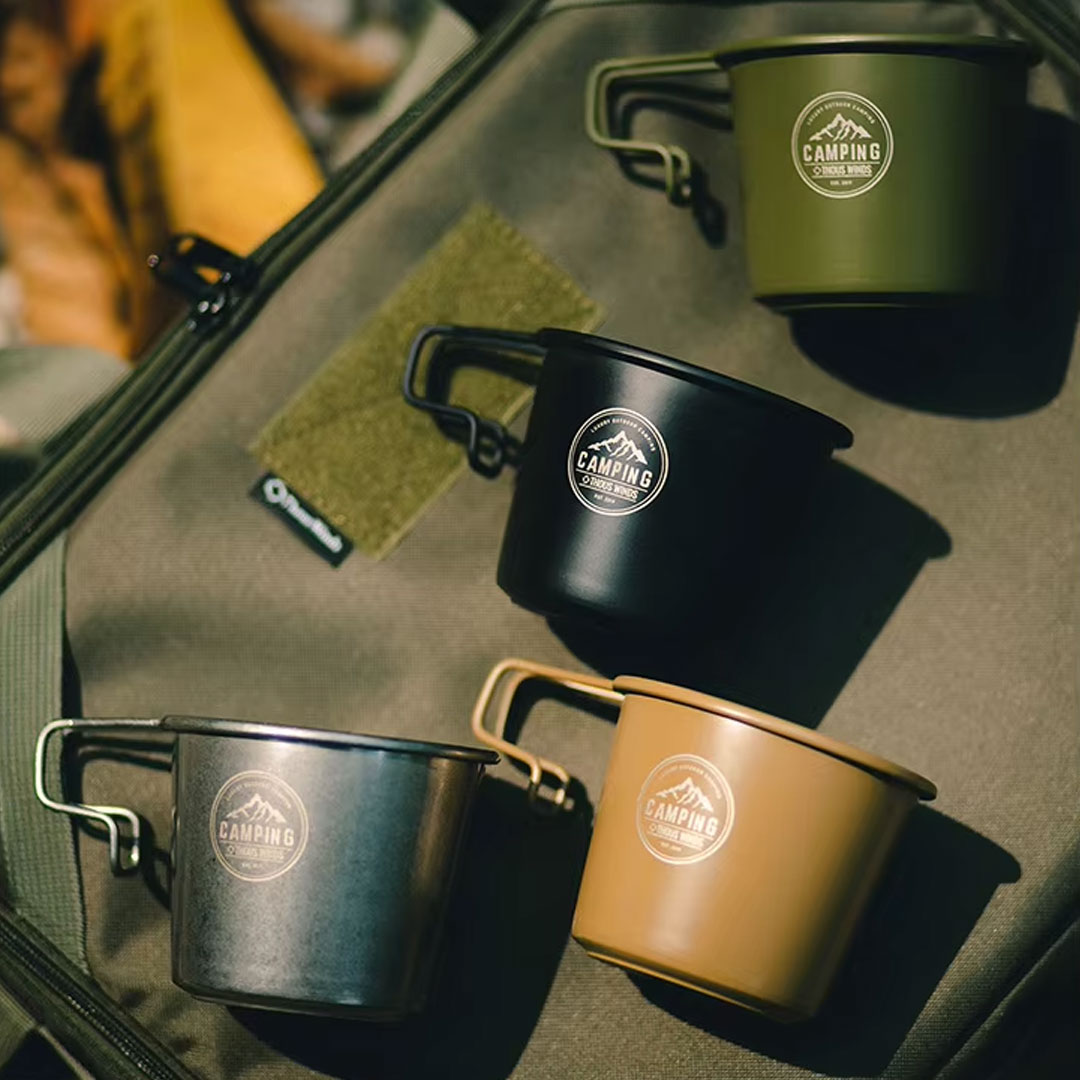 ThousWinds 爆買 シェラカップ 深型 350ml 2個セット キャンプ用