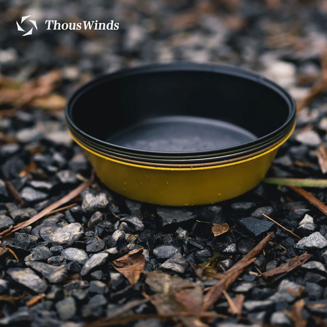 ThousWinds キャンプ 食器 プレート ステンレス 2枚セット