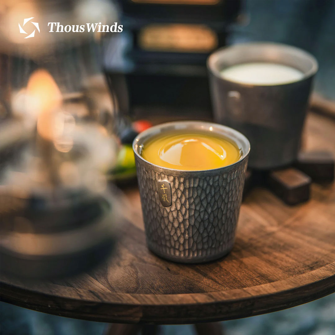 ThousWinds マグカップ アウトドア チタン ThousWindsチタン製ダブル
