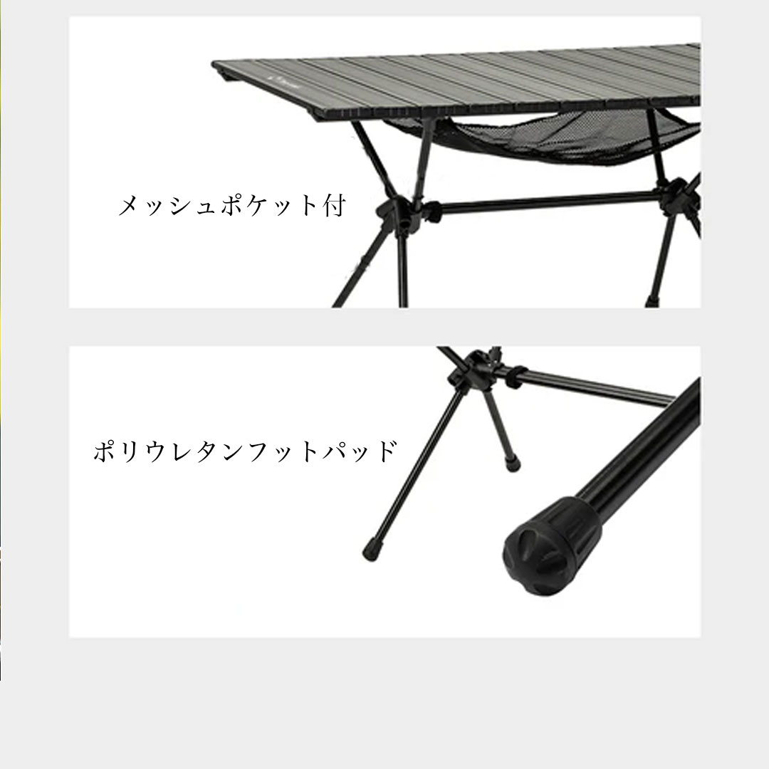ThousWinds アルミニウム折りたたみテーブル ThousWinds SOLO Aluminum Folding Table – Thous Winds