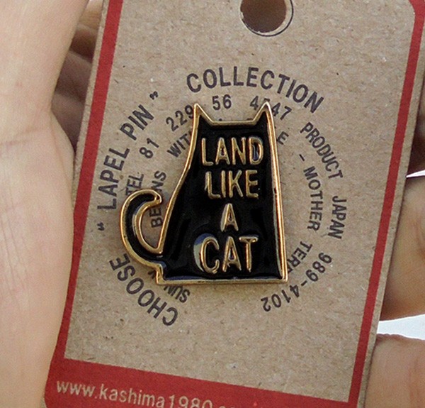 レターパックプラス対応 ラベルピン トラック カメラ 星条旗 U.S.フラッグ ネコ リンゴ りんご ポテト PINS ピンバッヂ ピンバッジ ピンズ バタフライクラッチ |  | 04