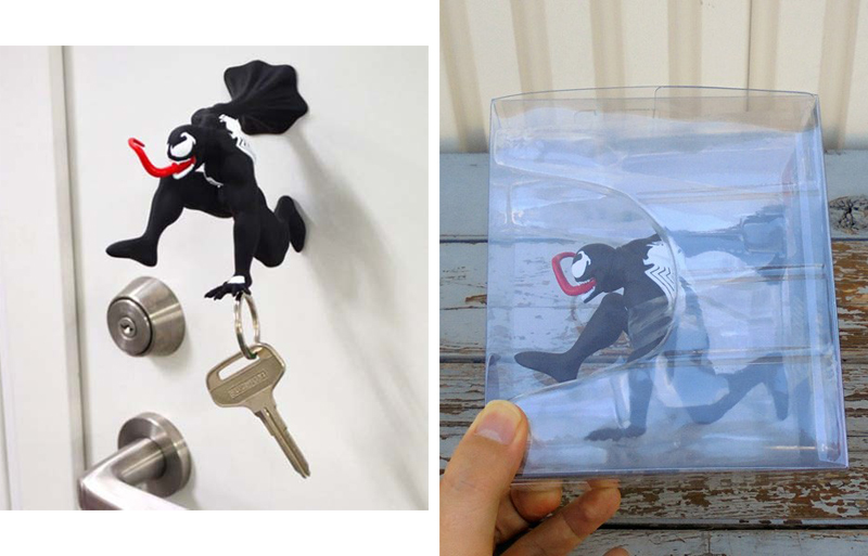 MARVEL（マーベル） キーハンガー スパイダーマン ヴェノム マグネット