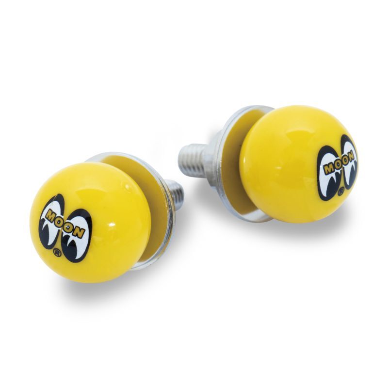 レターパックプラス対応 MOONEYES ムーンアイズ ライセンスボルト アイボール フラット カー用品 カーアクセサリー 車外アクセサリー ナンバープレートボルト | MOONEYES | 01
