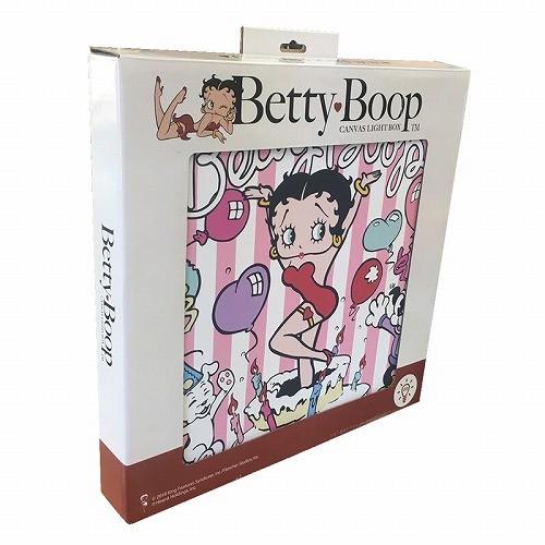 BETTY BOOP ベティブープ LED キャンバス ライトボックス PARTY