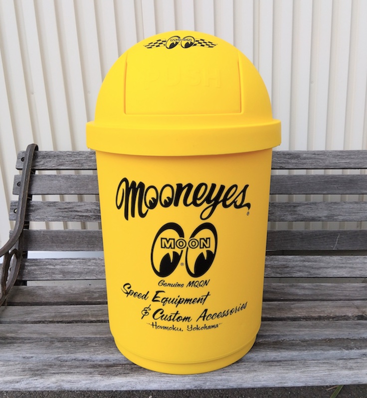 MOONEYES ムーンアイズ 35リットル ダストボックス イエロー 黄色