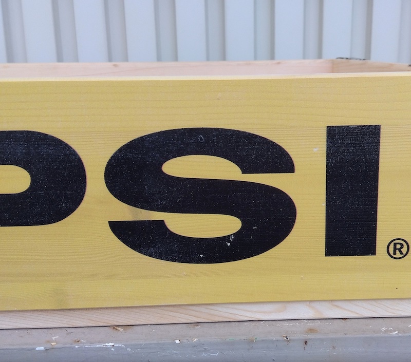 PEPSI（ペプシ） PEPSI WOOD CRATE A ウッドボックス ウッドケース 木