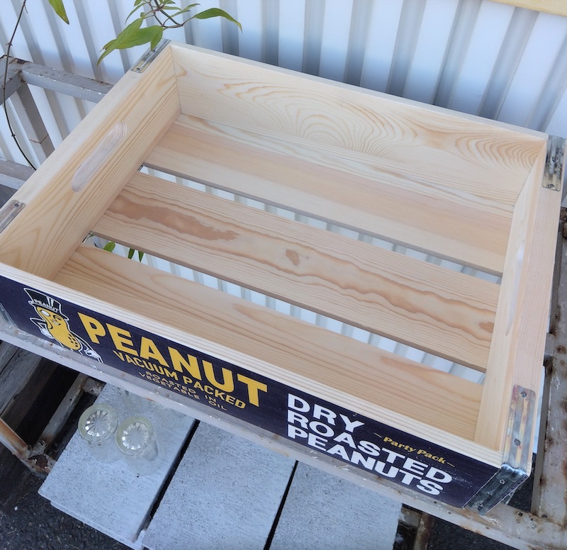 PEANUTS ピーナッツ ウッドボックス ウッドケース 木箱 小物収納 小物