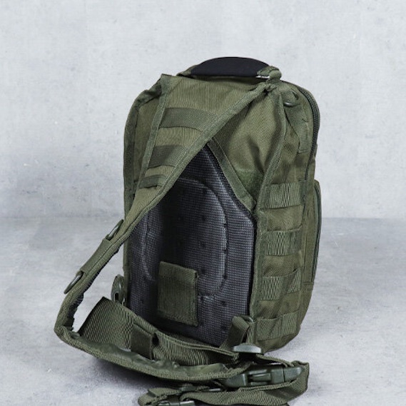 MOLLEシステム対応 B-55 スカウトバッグ オリーブ カーキ ワン