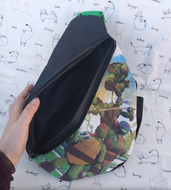 ミュータント・タートルズ キッズ用 ボディバッグ ワン