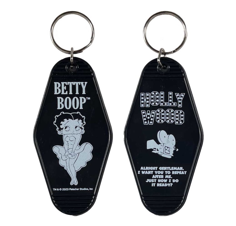 レターパックプラス対応 BETTY BOOP ベティブープ ホテルキー キーホルダー ホテルキータグ モーテルキーホルダー アメリカキャラクター メンズ レディース | BETTY BOOP | 01