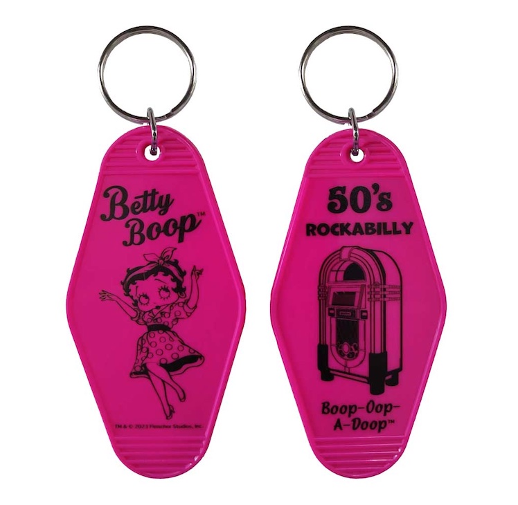 レターパックプラス対応 BETTY BOOP ベティブープ ホテルキー キーホルダー ホテルキータグ モーテルキーホルダー アメリカキャラクター メンズ レディース | BETTY BOOP | 02