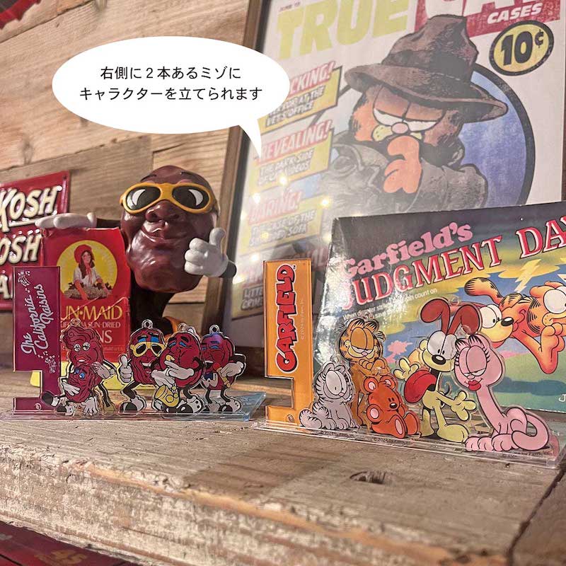 レターパックプラス対応 RASIN レーズン アクリル キーチェーン ボード