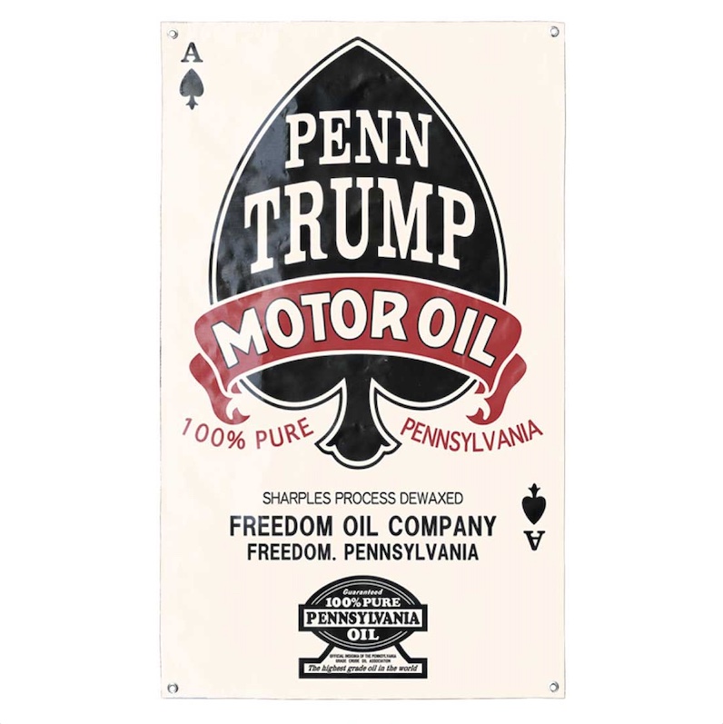 プロモーション バナー TRUMP MOTOR OIL NAPA ナパ MOPAR モパー