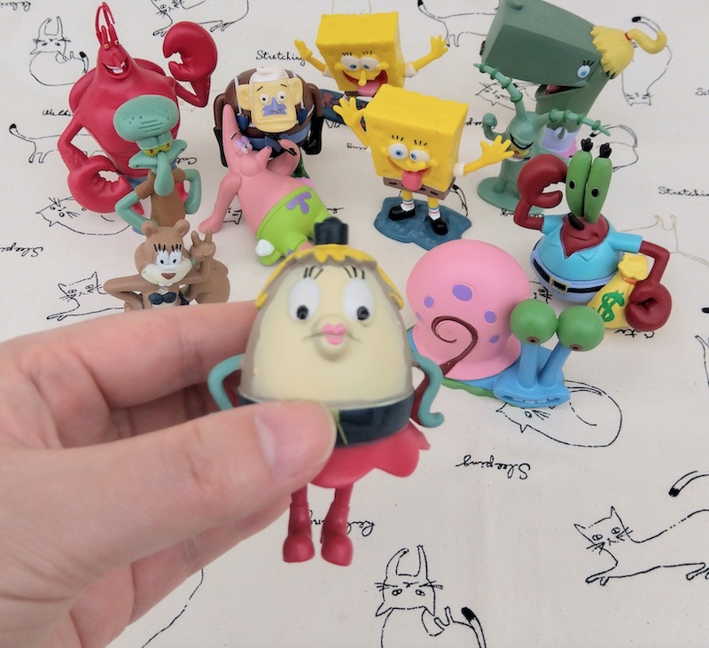 スポンジボブ PVCフィギュア 12個セット アメリカキャラクター