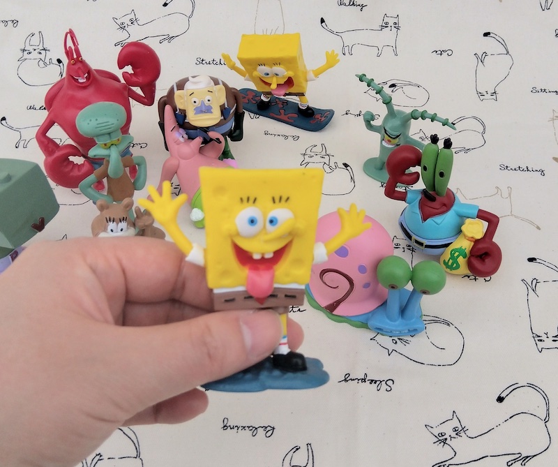 スポンジボブ PVCフィギュア 12個セット アメリカキャラクター
