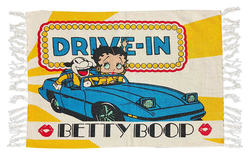 BETTY BOOP（ベティ ブープ） レターパックプラス対応 フロアマット