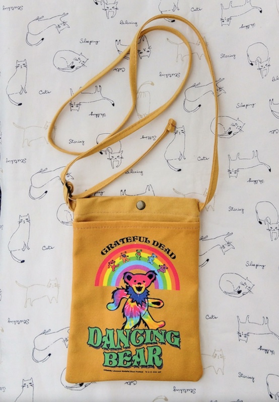激レア！Grateful Dead ショルダーバッグ 2007年製 新品 レターパックプラス対応 DEAD BEAR デッドベア ミニ ショルダーバッグ