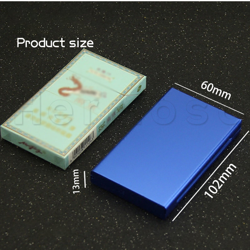 タバコケース シガレットケース 無地 薄型 アルミ 20本用 タバコ入れ 小物入れ 喫煙具 防水 保護 軽量 便利 シンプル ギフト 男女兼用 おしゃれ  送料無料 :21zk0994:Hermosa - 通販 - Yahoo!ショッピング
