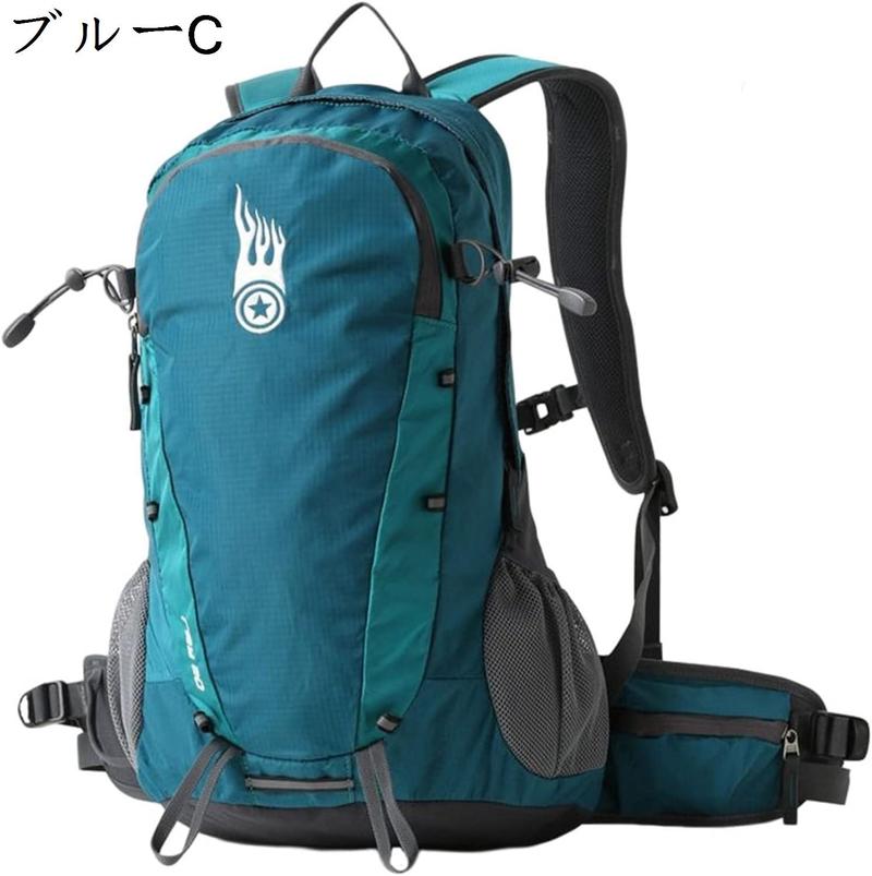 登山バッグ 20L 登山リュック 大容量 リュックサック 防水 バックパック ザック 超軽量 通気 男女兼用 収納性 多機能 防災 旅行｜hermosa2017｜05