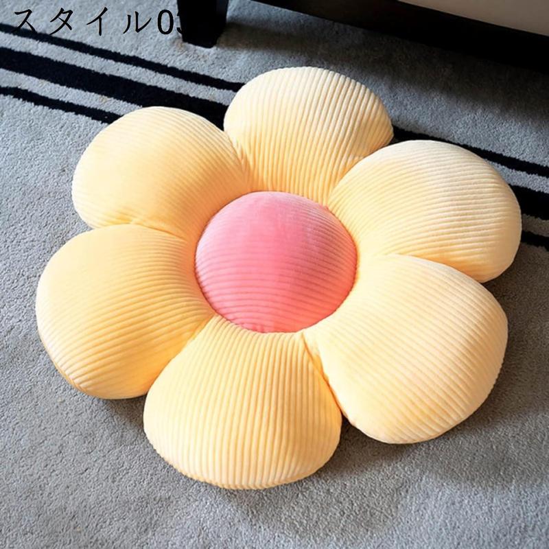 クッション 座布団 おしゃれ 椅子用 花 40x40cm 子供 シンプル チェアパッド シートクッション テレワーク 在宅勤務 オフィス｜hermosa2017｜04