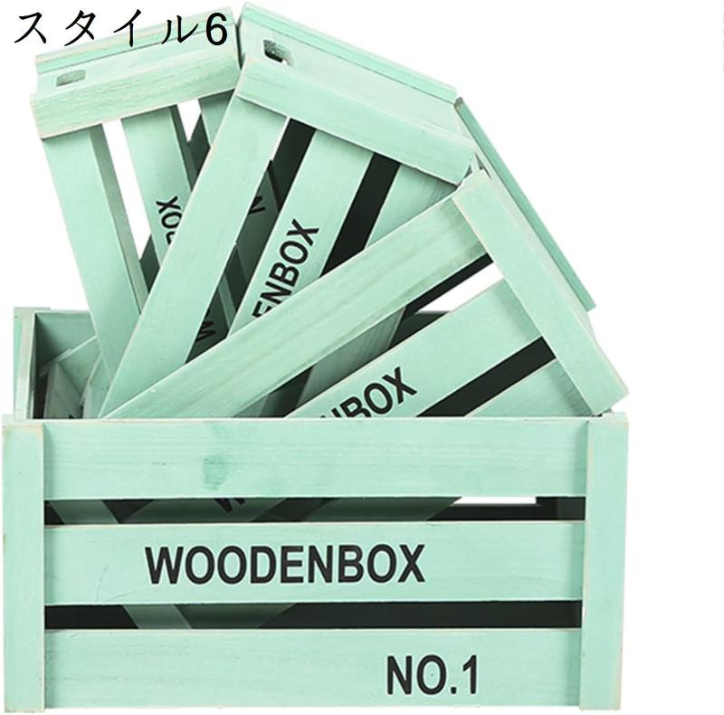カラーボックス 収納ボックス 木目調 ヴィンテージ 木製ボックス キューブボックス 木箱 ワインボックス 収納ボックス ワイン木箱｜hermosa2017｜16