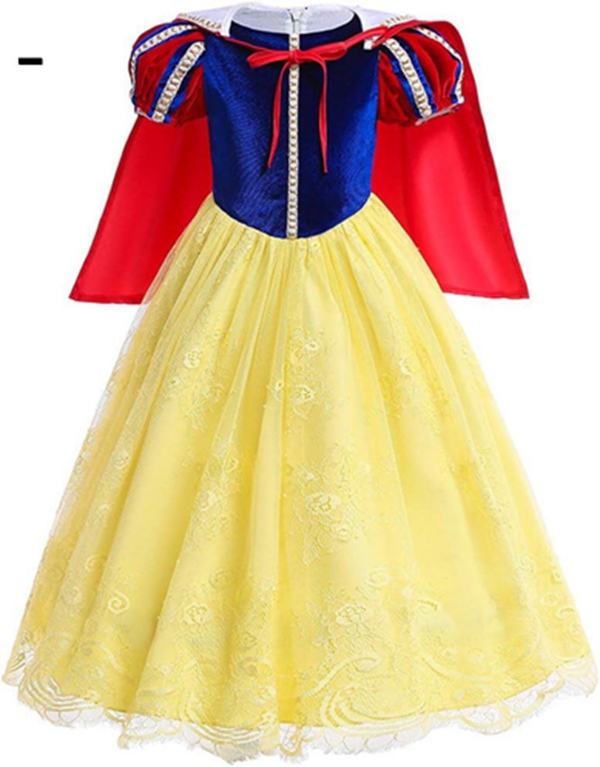子供ドレス 白雪姫風 コスプレ 衣装 ハロウィン仮装 コスチューム プリンセスドレス