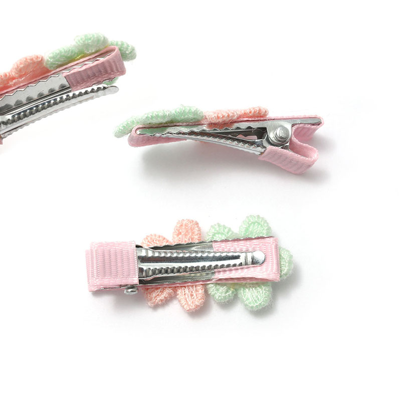 ヘアーピン お花レース 2個セット マカロンカラー B20 グログラン