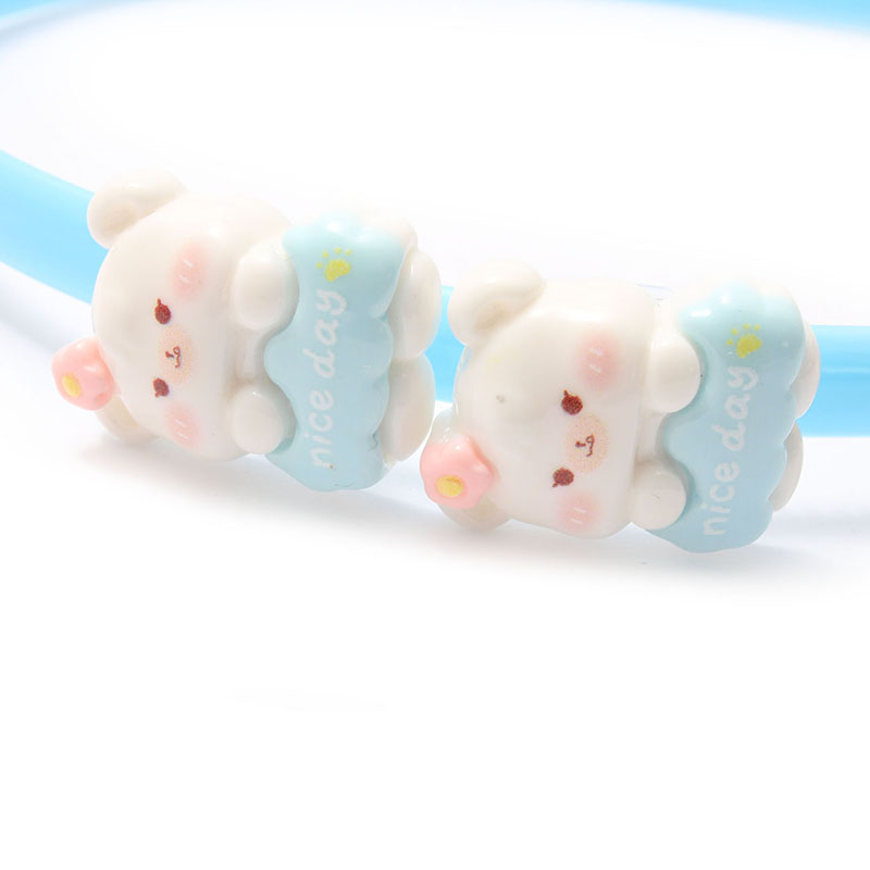 子供カチューシャ プラスチック スタイドパーツ付 C06-04 キッズ ヘア