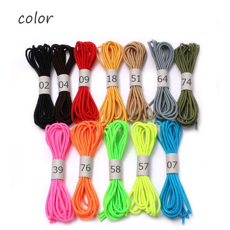 ヘアゴム ロングゴム Sサイズ 無地 100cmx2本組 HR-I300 細目 手芸