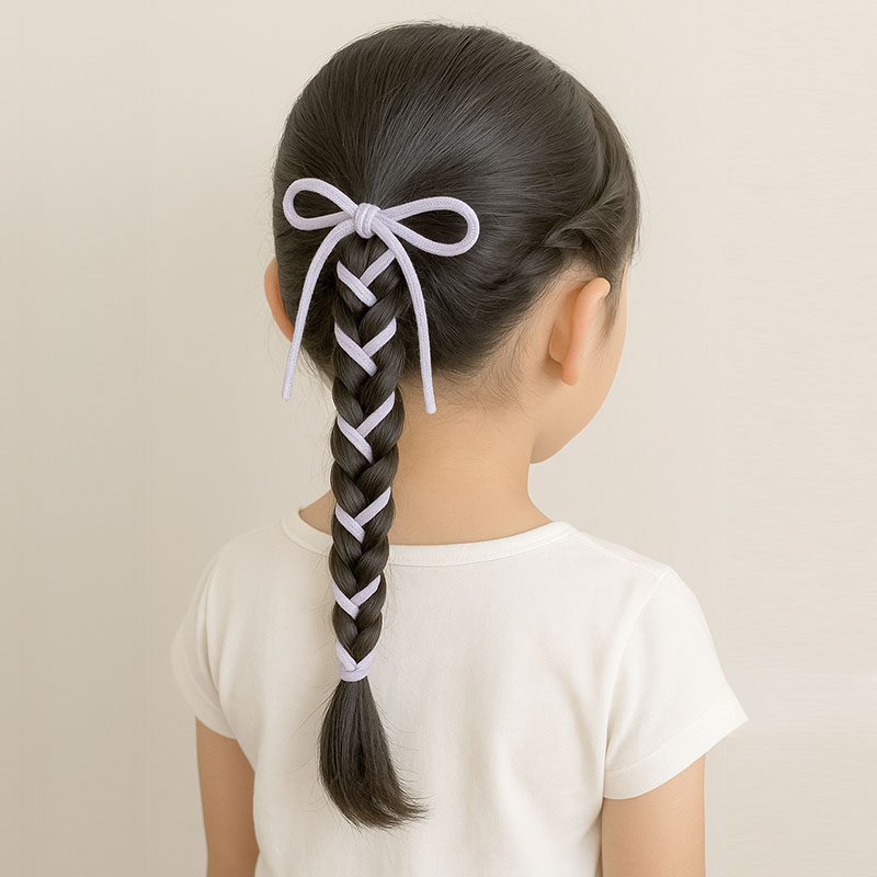 ヘアゴム ロングゴム ラメ入り HR-I45 Lサイズ 日本製約4mm×100cm