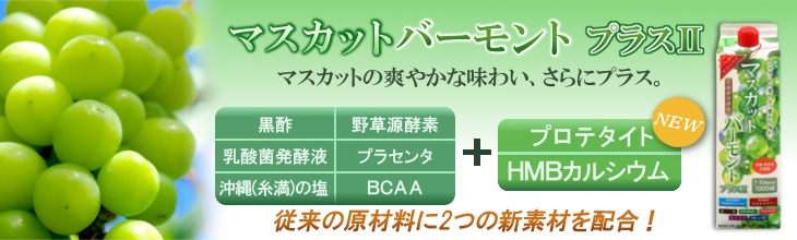 期間限定価格 マスカットバーモントプラスⅢ 1000mL 2本 7〜10倍希釈