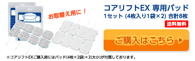 Re コアリフトEX EMS 家庭用 8極式 【送料無料】 : ルネサンスYahoo!店