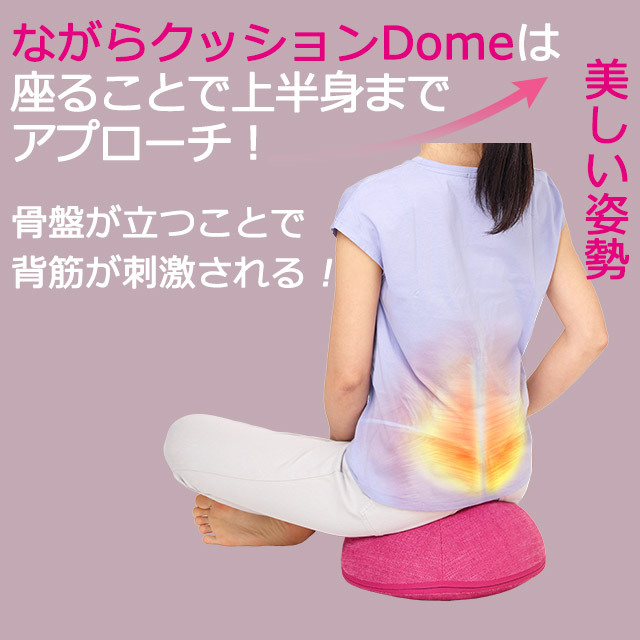 上半身にアプローチ