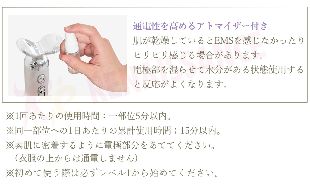 湿らす