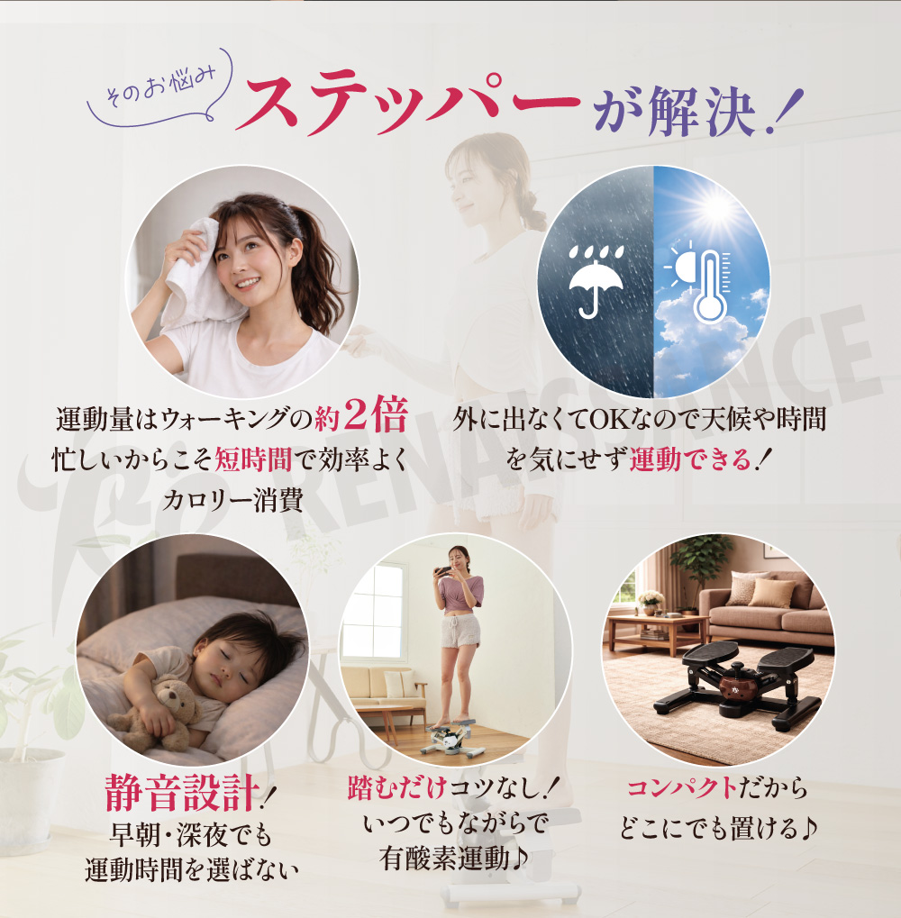 ステッパーが解決