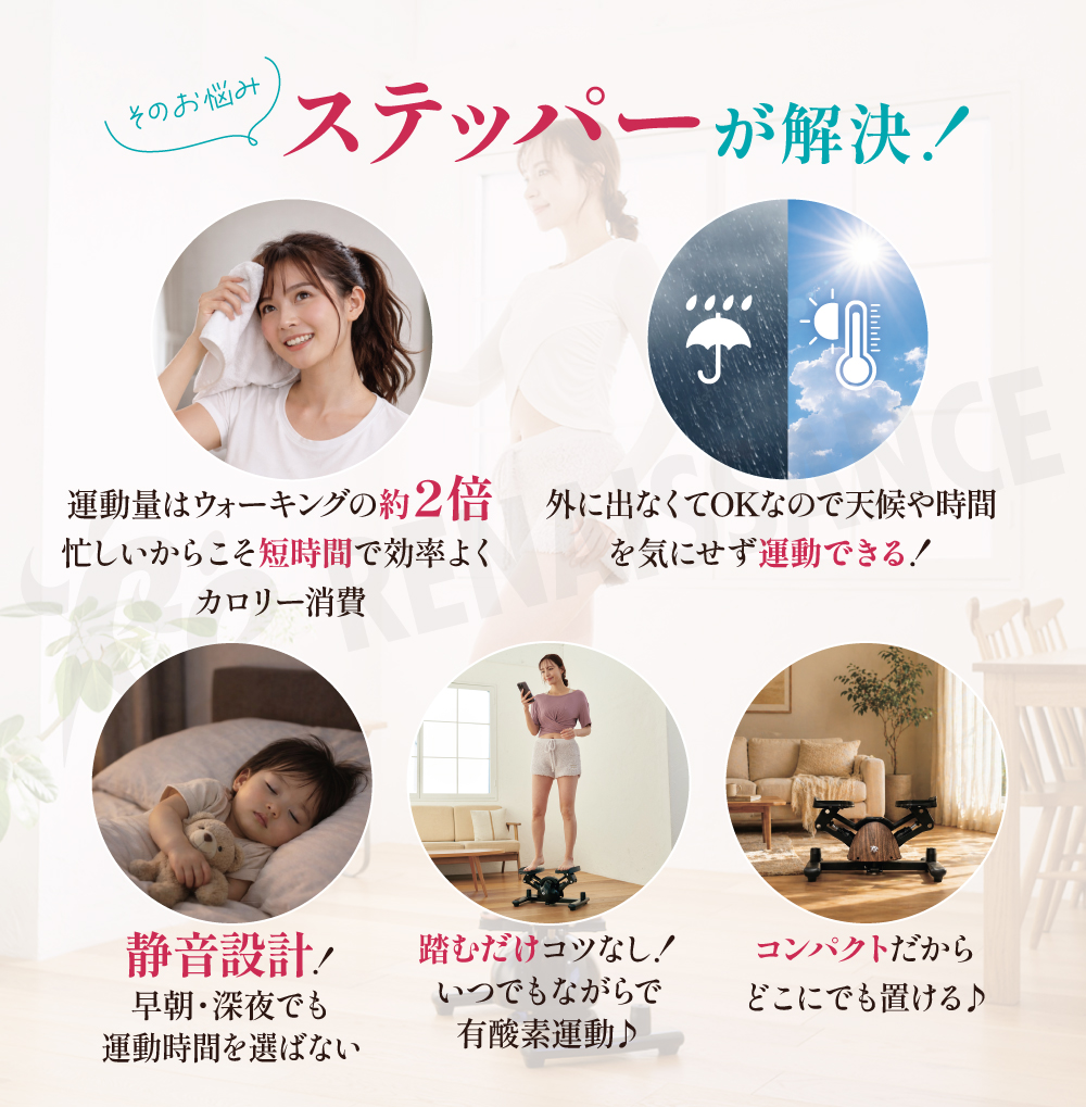 ステッパーが解決