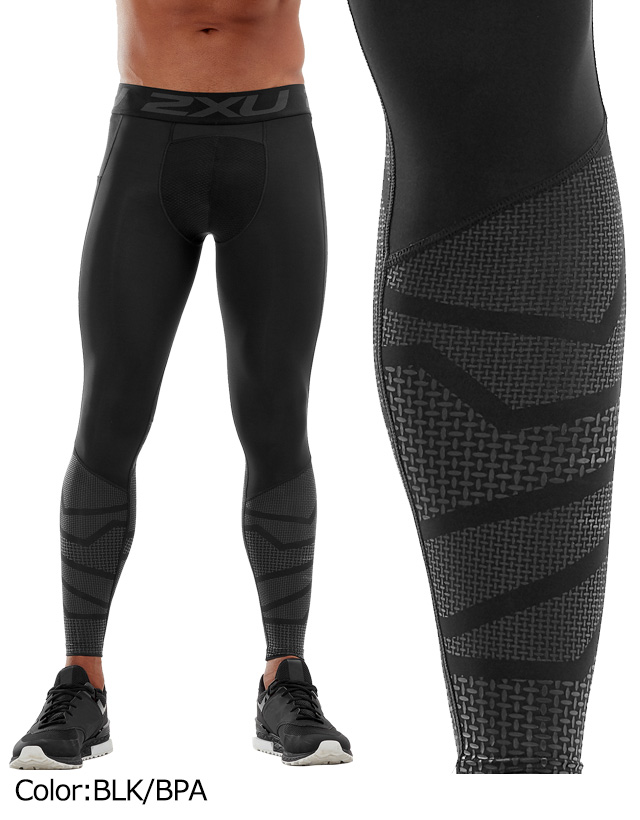 2XU PWX 高圧縮タイツ XS ブラック 2XU | PWX メンズ コンプレッションタイツ（ツータイムズユー