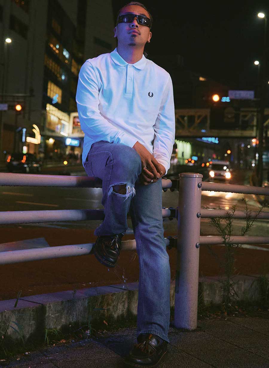 FRED PERRY フレッドペリー Fredperry ポロシャツ 長袖 M6006