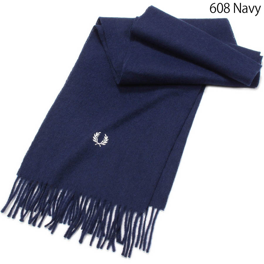 フレッドペリー マフラー Fredperry C3320 Plain Woven Scarf Fred Perry フレッド ペリー ストール プレーン ウーブン スカーフ ユニセックス ウール | FRED PERRY | 02