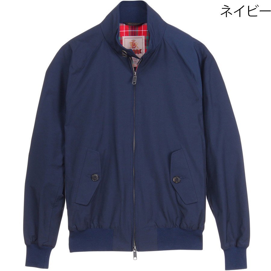 極美品☆BARACUTA G9 スウィングトップ ハリントンジャケット　ネイビー BARACUTA（バラクータ） ブルゾン G9 Baracuta Cloth BRCPS3001