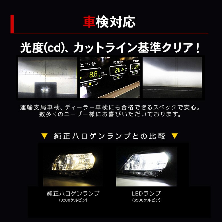 在庫限り! 3990円! T32系 前期 後期 エクストレイル X-TRAIL LED 車検対応 明るい ホワイト LEDフォグランプ LEDヘッドライト H8 / H11 / H16 LEDバルブ｜hi-light｜08