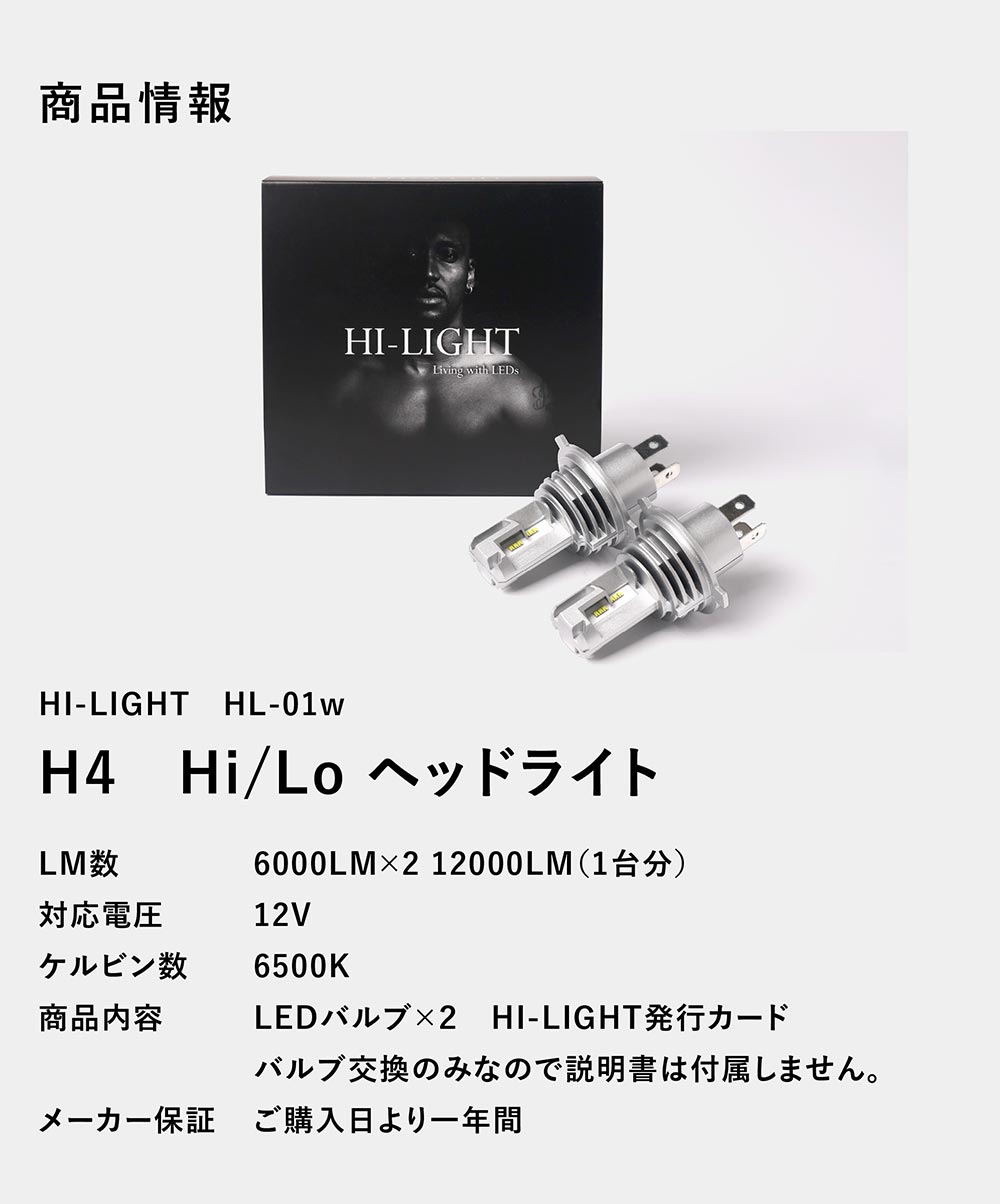 180SX S13 H4 LED ヘッドライト 雪、雨に強い 稀少な イエロー