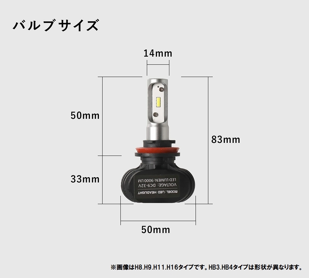 LEDバルブ　H8/H11/H16 Amazon | Futwod フォグランプ LED H8 H11 H16 RGB ストロボ