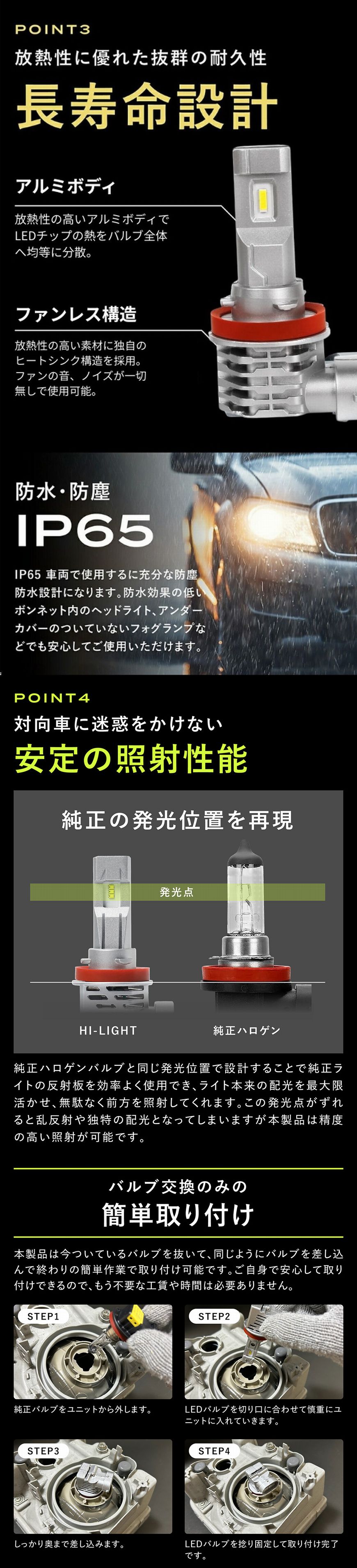 3年保証」 ZC83S ZD53S ZD83S スイフト フォグ LEDバルブ イエロー H11